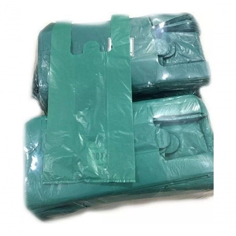 Sacola Plástica Reciclada Kit 3 Tamanhos 30x40 40x50 45x60 para Uso Comercial Transparente Higipack