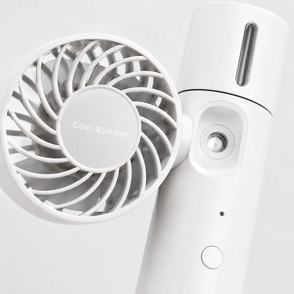 Ventilador Portátil Yeet 1200mAh 3.5cm 2 Pás 2 Velocidades Branco Bivolt