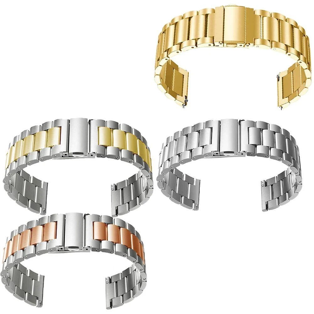 Pulseiras Smartwatch Relógio Kit 4 Unid Smartband Inox