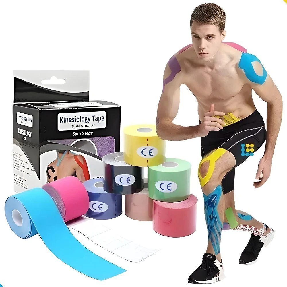 Fita de Cinesiologia Utimix para Alívio de Dores Musculares com Tecido Elástico Hipoalergênico