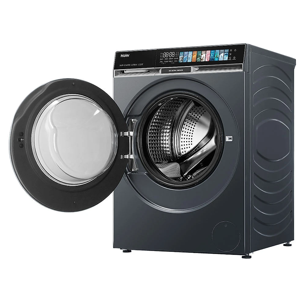 Lava e Seca Haier X-Series X9 14Kg/8Kg Cinza com Essence Wash, Colour UI, Smart Dosing - HWD140 110