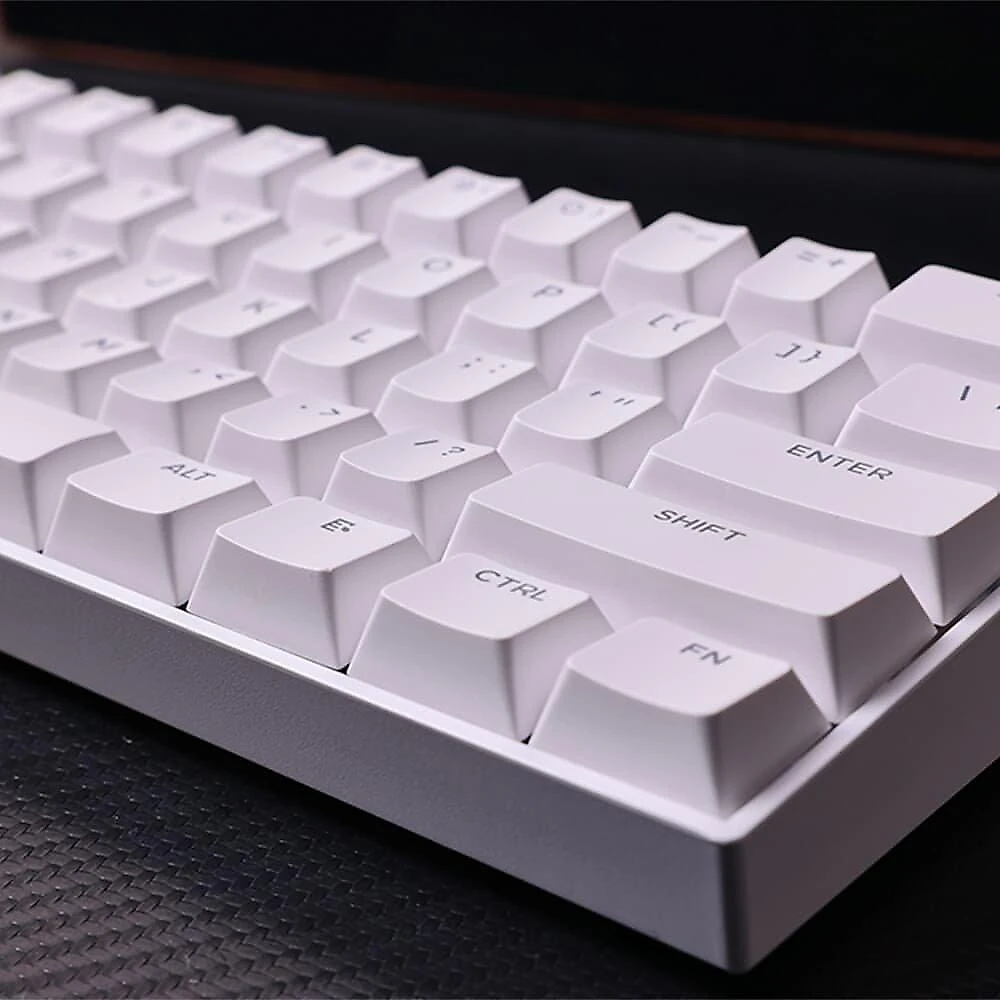 Teclado Magnético Gamer MCHOSE Ace 60 Hall Effect, RGB, Switch Magnético Uranus Standard, Branco - Ace60-7A