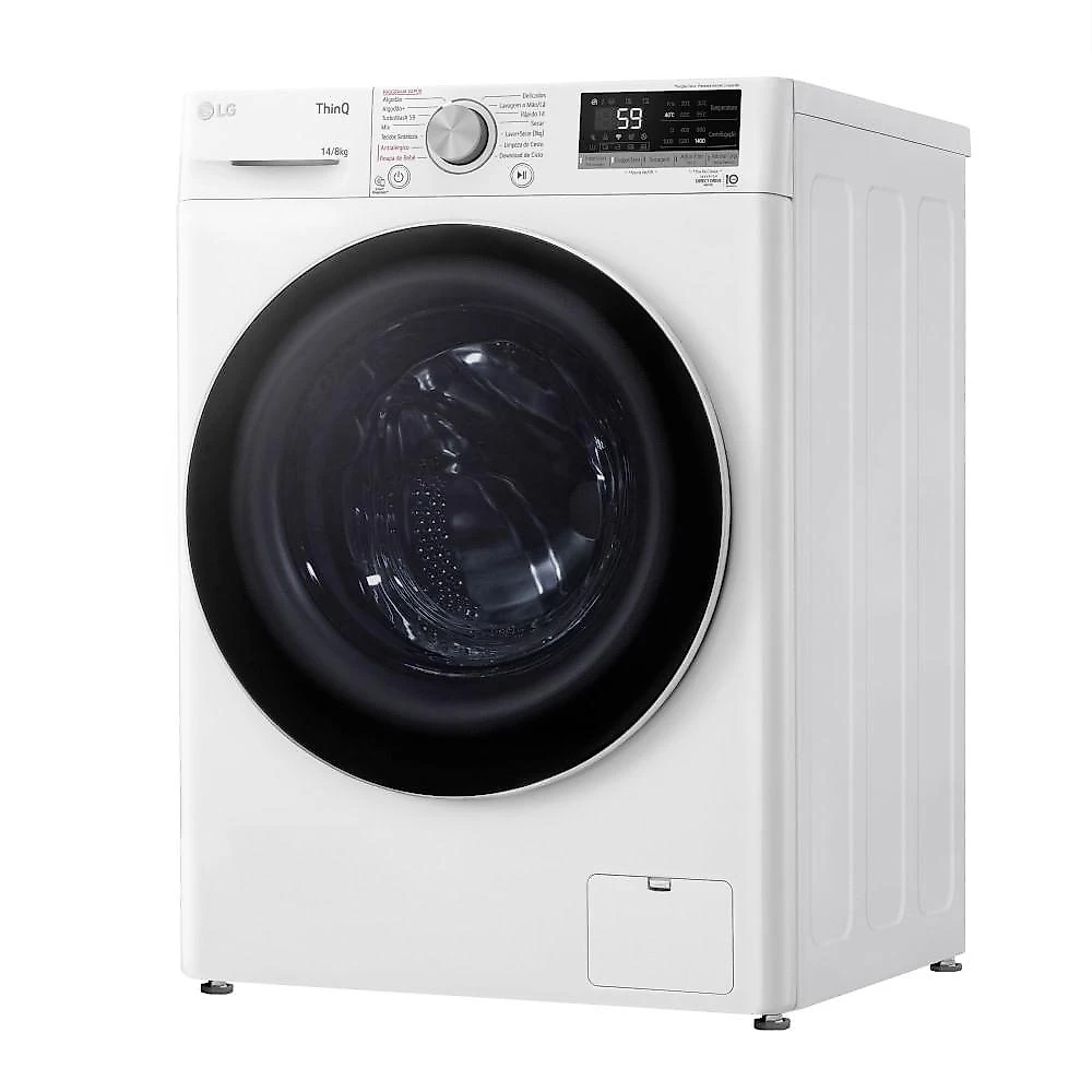 Lava e Seca LG 14kg Inteligência Artificial AIDD Branca VC4 127V