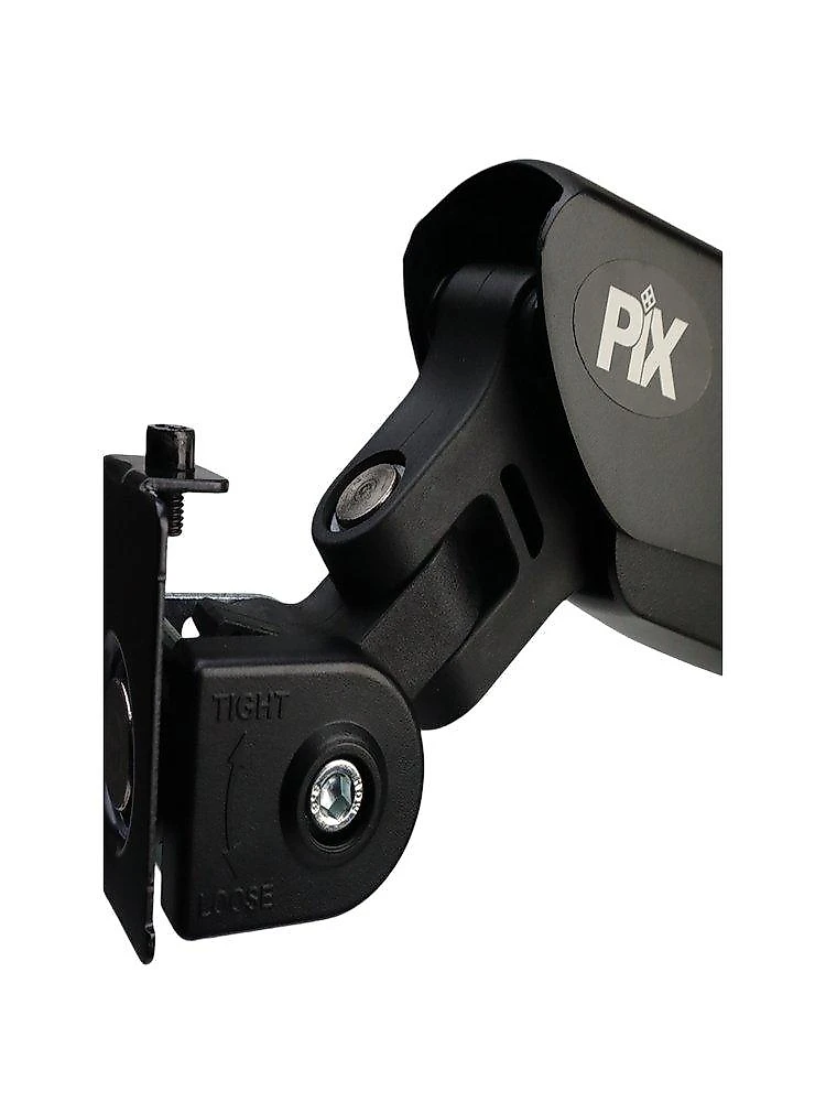 Suporte de Mesa Articulado para Monitor de 10" a 35" PIX PX-F80M, com Pistão a Gás, Preto - 079-0088