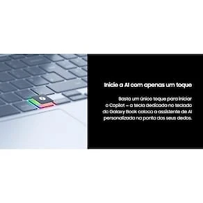 Miniatura Notebook 14” Samsung Galaxy Book Go Snapdragon 7c 4GB RAM 128GB eUFS Windows 11 Prata