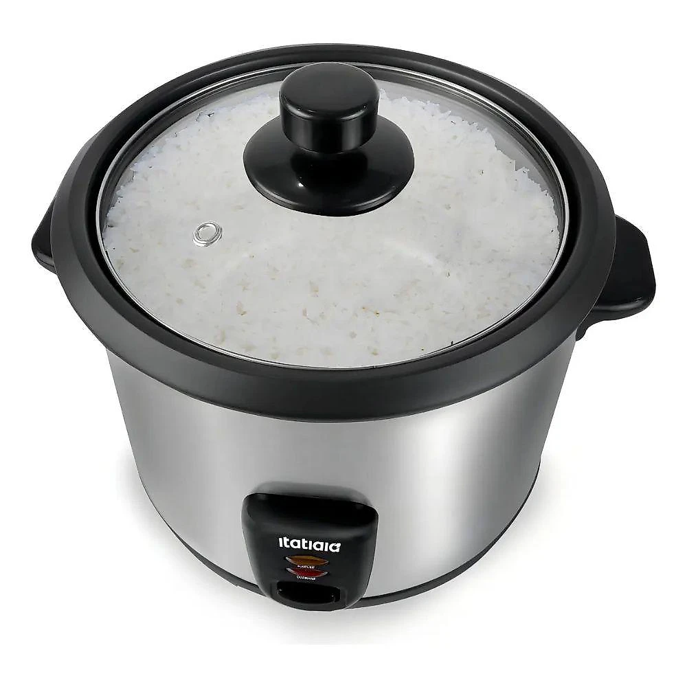 Panela de Arroz Elétrica Midi Itatiaia PAMID2001 1,5L 500W Inox 220V