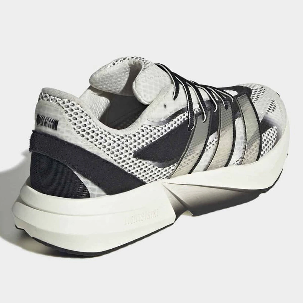 Miniatura Tênis Adidas Lightblaze Masculino Branco+Preto - 37