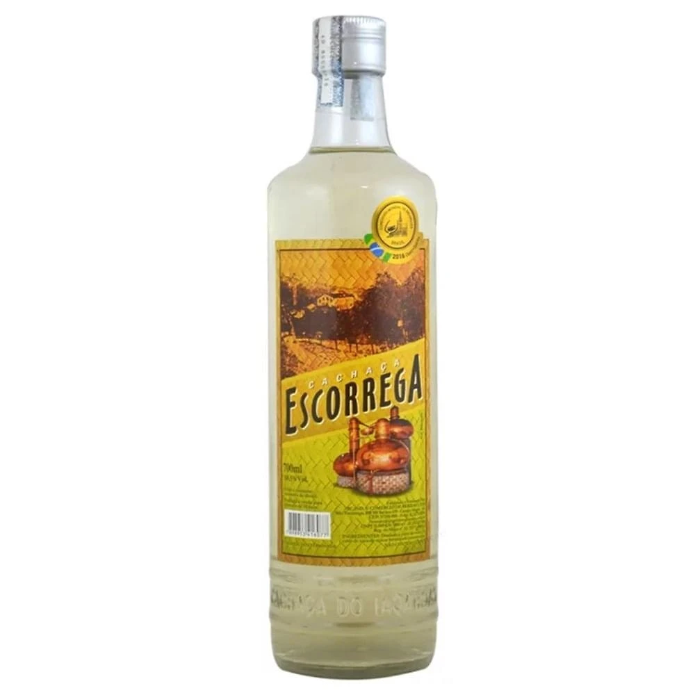 Cachaça escorrega prata 700ml