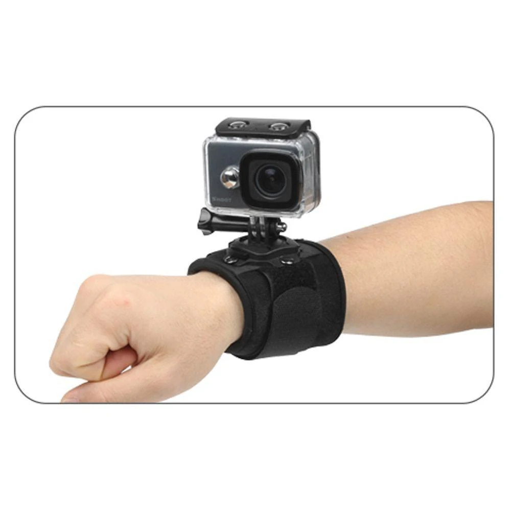 Suporte Punho Pulso 360 Graus P/ Câmeras De Ação Go-Pro 2-8