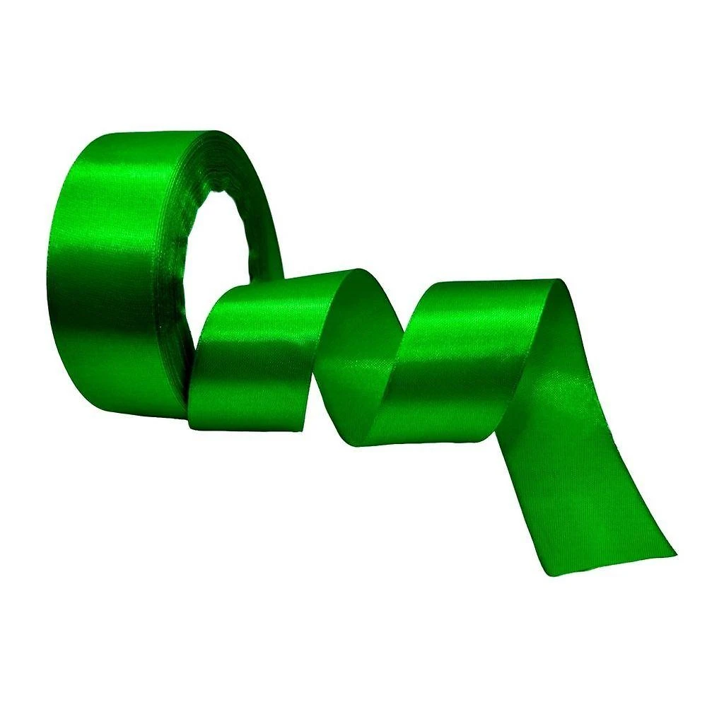 Fita de Cetim Fita Cetim Nº 9 Cetim 38mm 11 Metros Verde 1 Rolo OEM