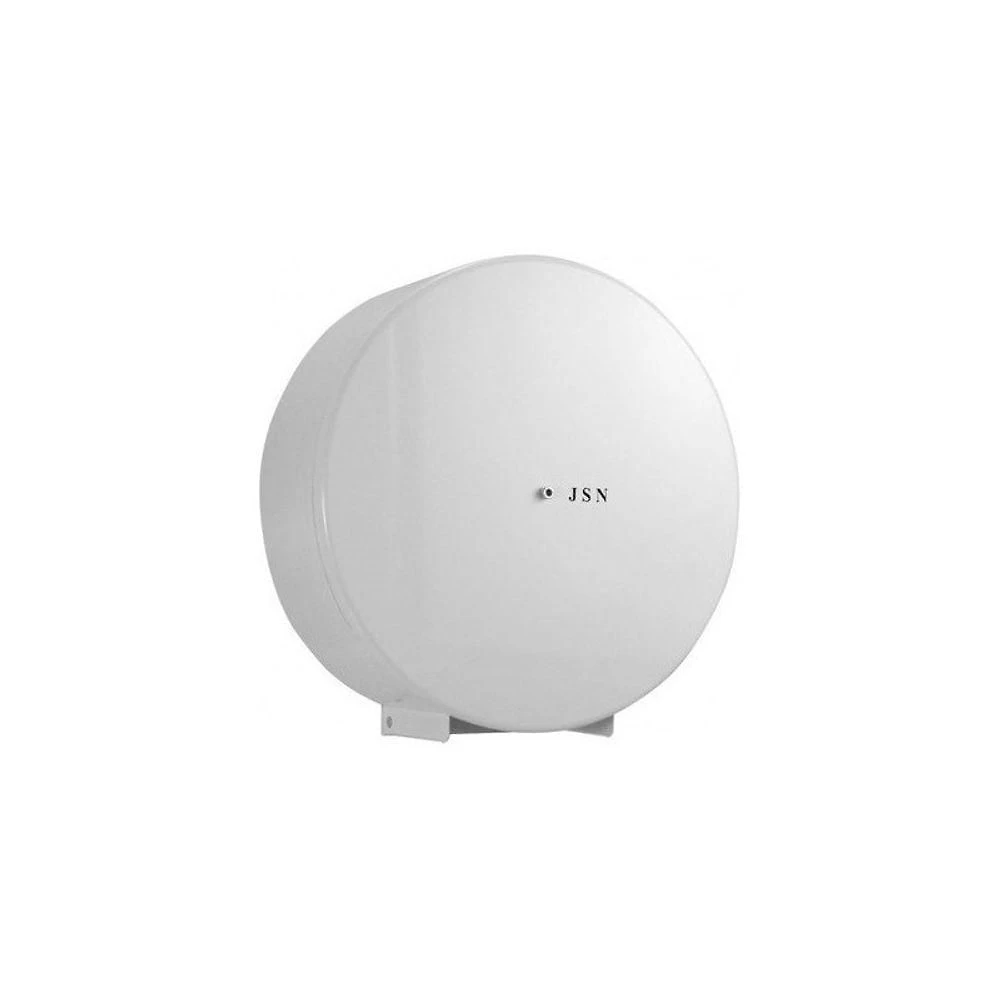 Suporte para Papel Higiênico Rolo 600 a 800M Aço Carbono Epóxi Branco