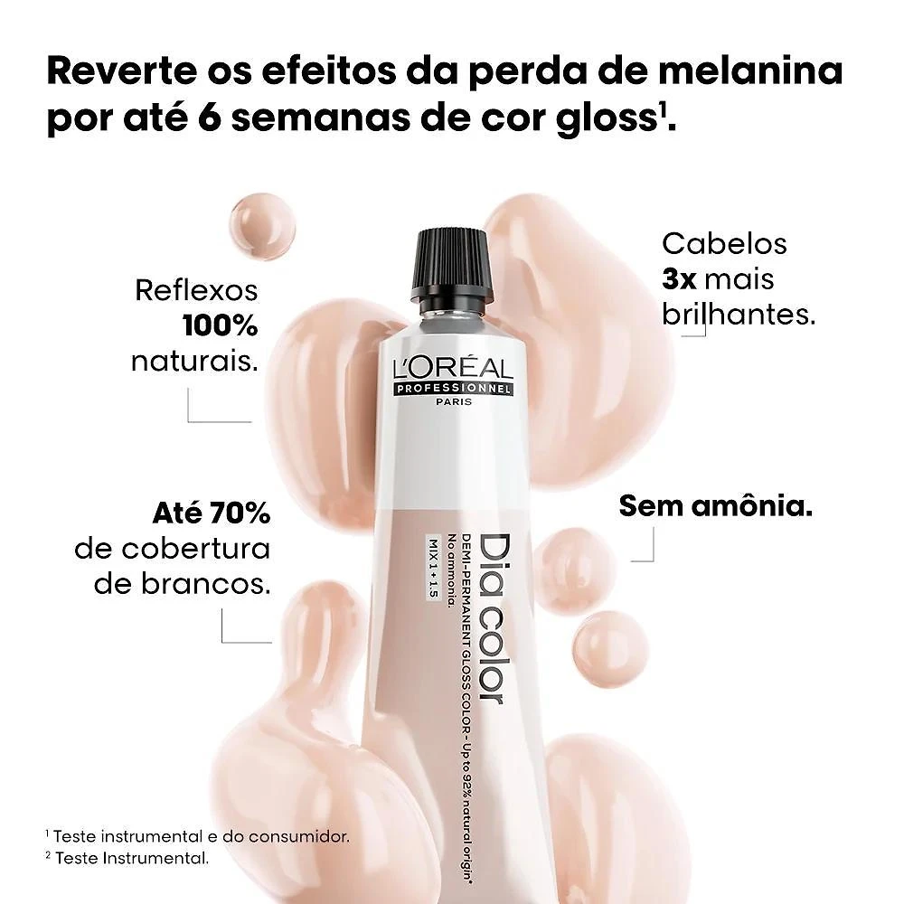 Tonalizante L'Oréal Professionnel Dia Color 8.1 Louro Claro