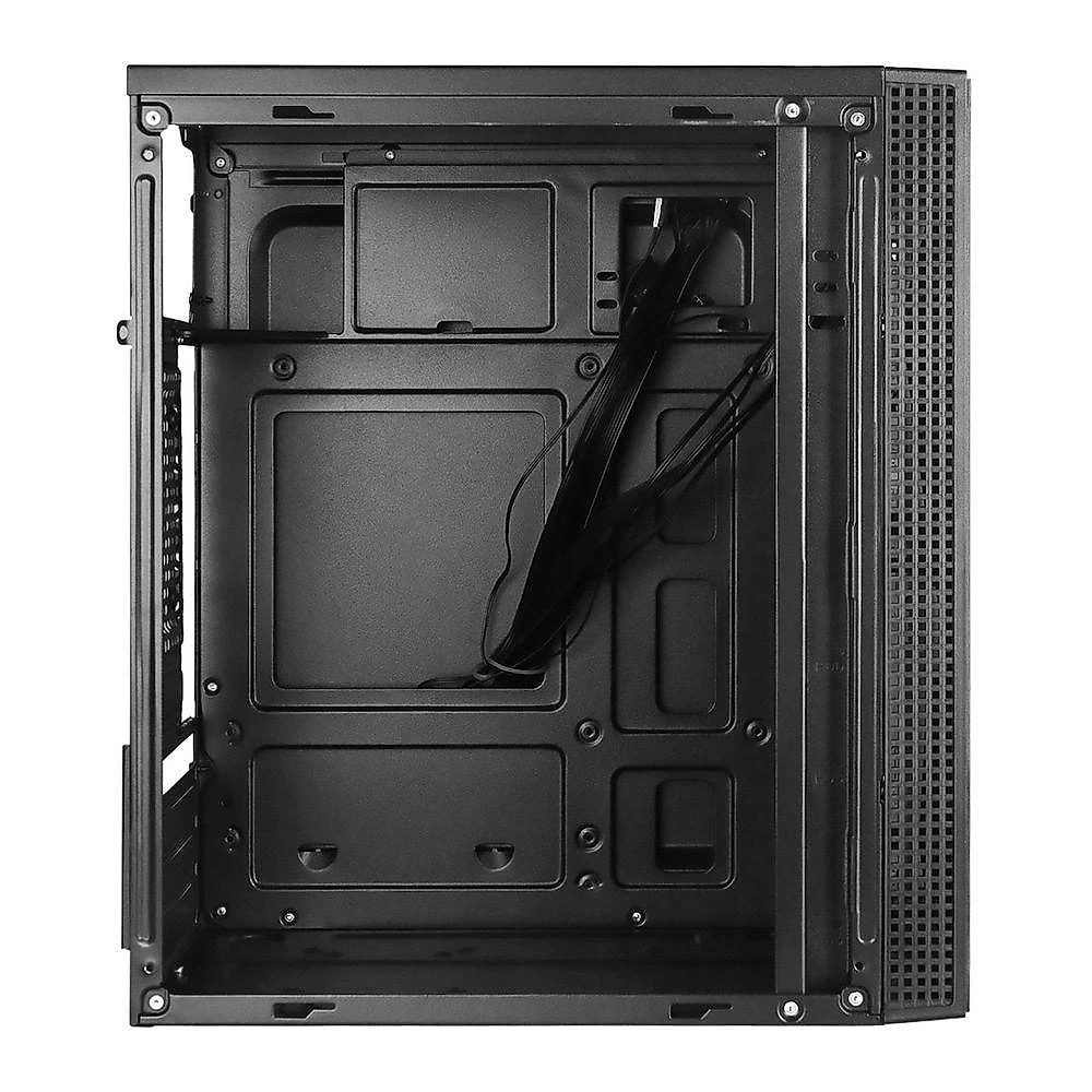 Gabinete Gamer Twin Edge Mid Tower Micro ATX Acrílico com RGB Preto Vinik