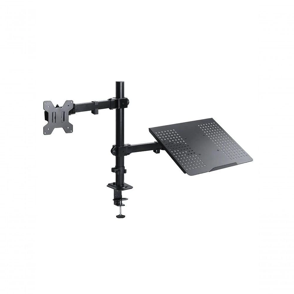 Suporte Articulado para Monitor e Notebook SMN500 com Inclinação ±90° Preto Vinik