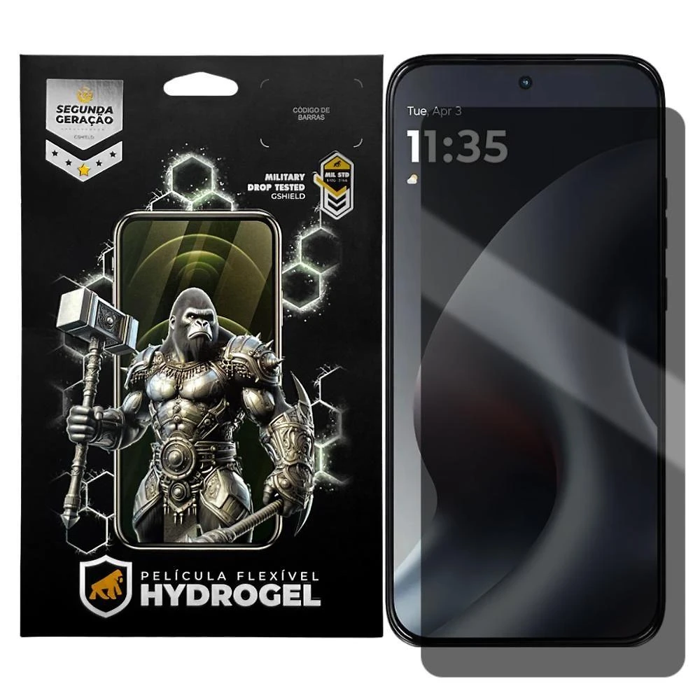 Película Gshield para Moto g Max 5G Privacidade Hydrogel Hidro Nano Pet TPU Soft Gel 1x