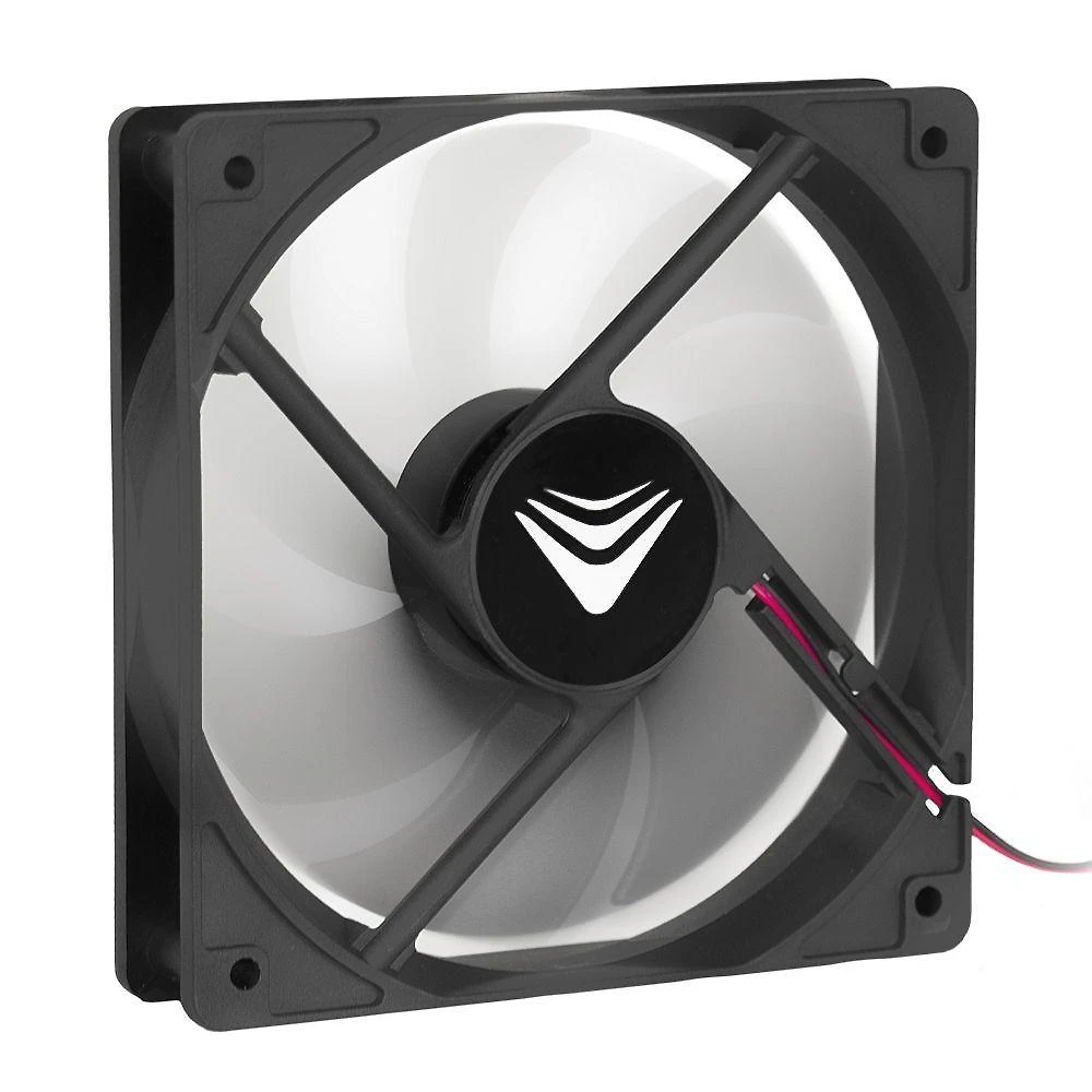 Cooler para PC EV12025FAN 12x12x2,5cm 12V Preto Silencioso Evus