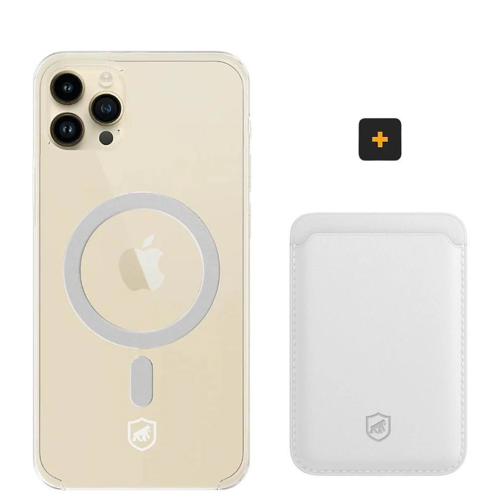 Kit Magsafe - Capa Case Capinha E Carteira Para Iphone 11 Pro - Gshield