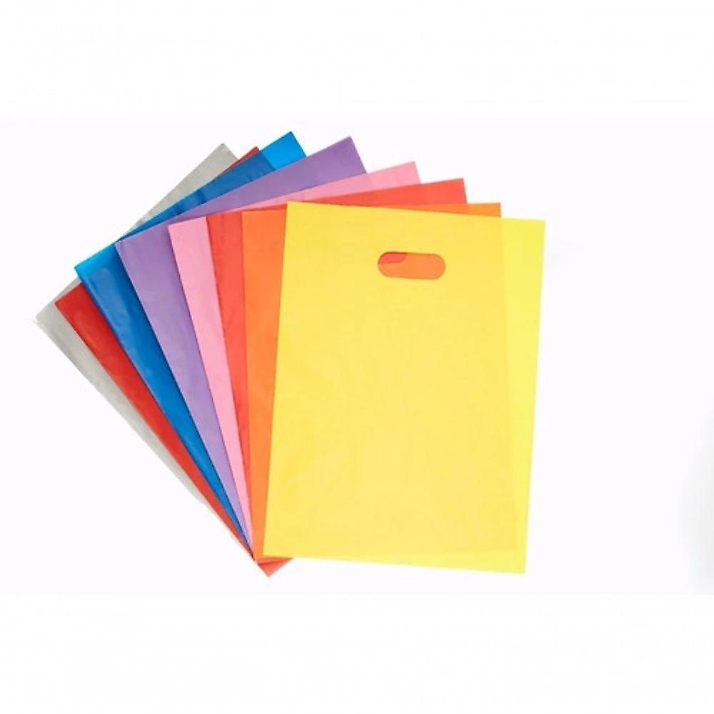 Sacola Plástica Higipack Sacolas Plasticas 40x50 Alça Boca de Palhaço em Plástico de Alta Densidade