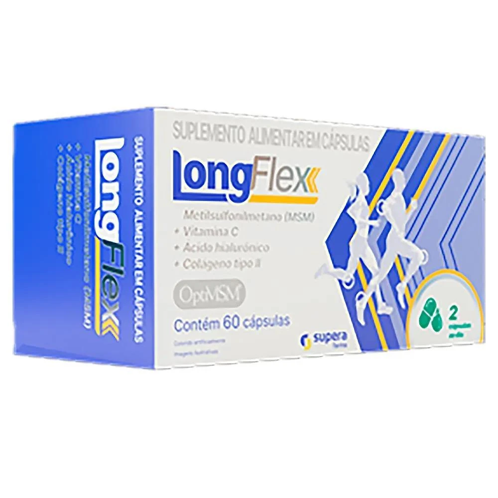 Miniatura Suplemento Alimentar Supera Longflex 60 Cápsulas