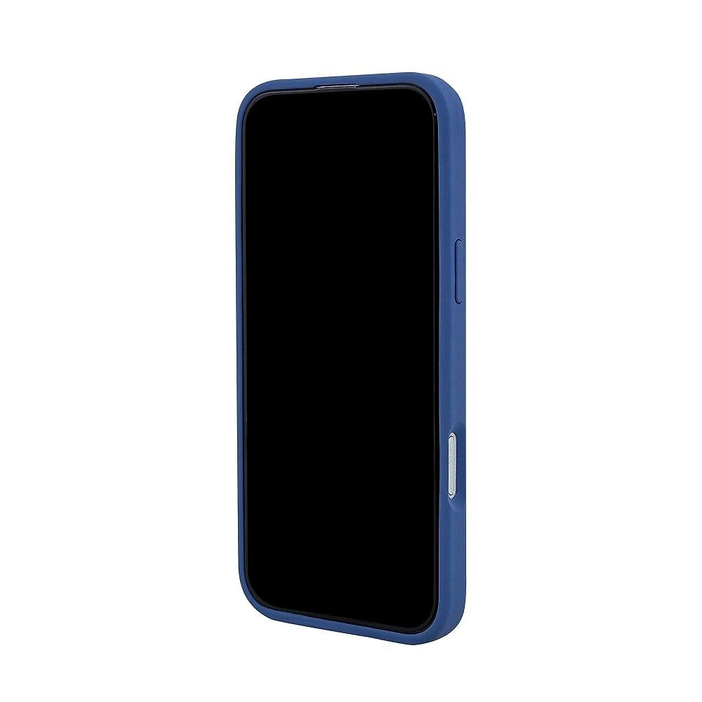Capa iPhone 16 Pro Max Originais iPlace, Silicone Essential, Azul