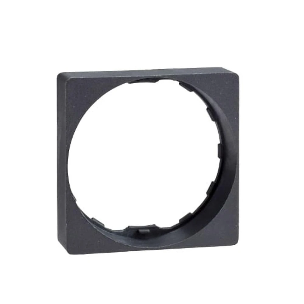 Adaptador Quadrado ZB5AZ31 Transforma Redonda em Quadrada Preto Schneider Electric Conjunto de 10