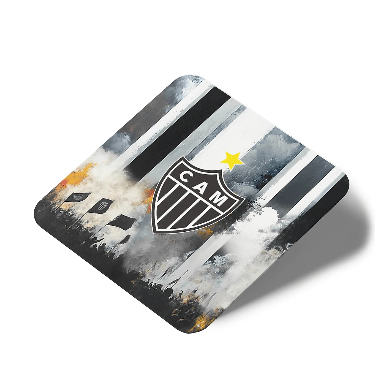 Kit 6 Porta Copos Atlético Mineiro Kit 6 Porta Copos