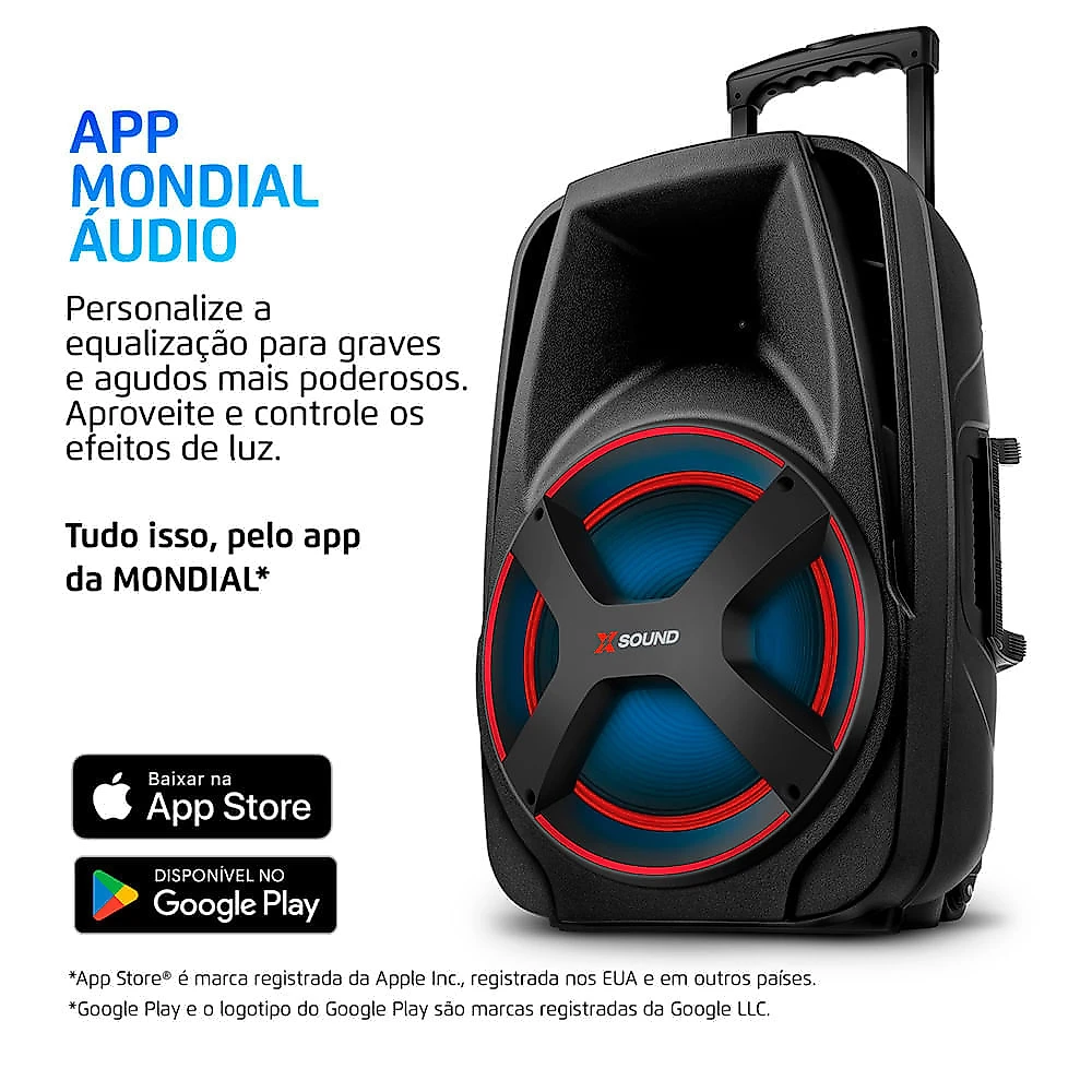 Caixa de Som Bluetooth CM650 Xsound Mondial