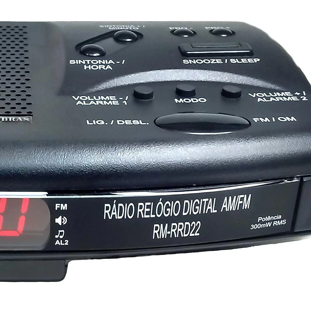 Radio Relogio Digital Rm-rrd22 Motobras