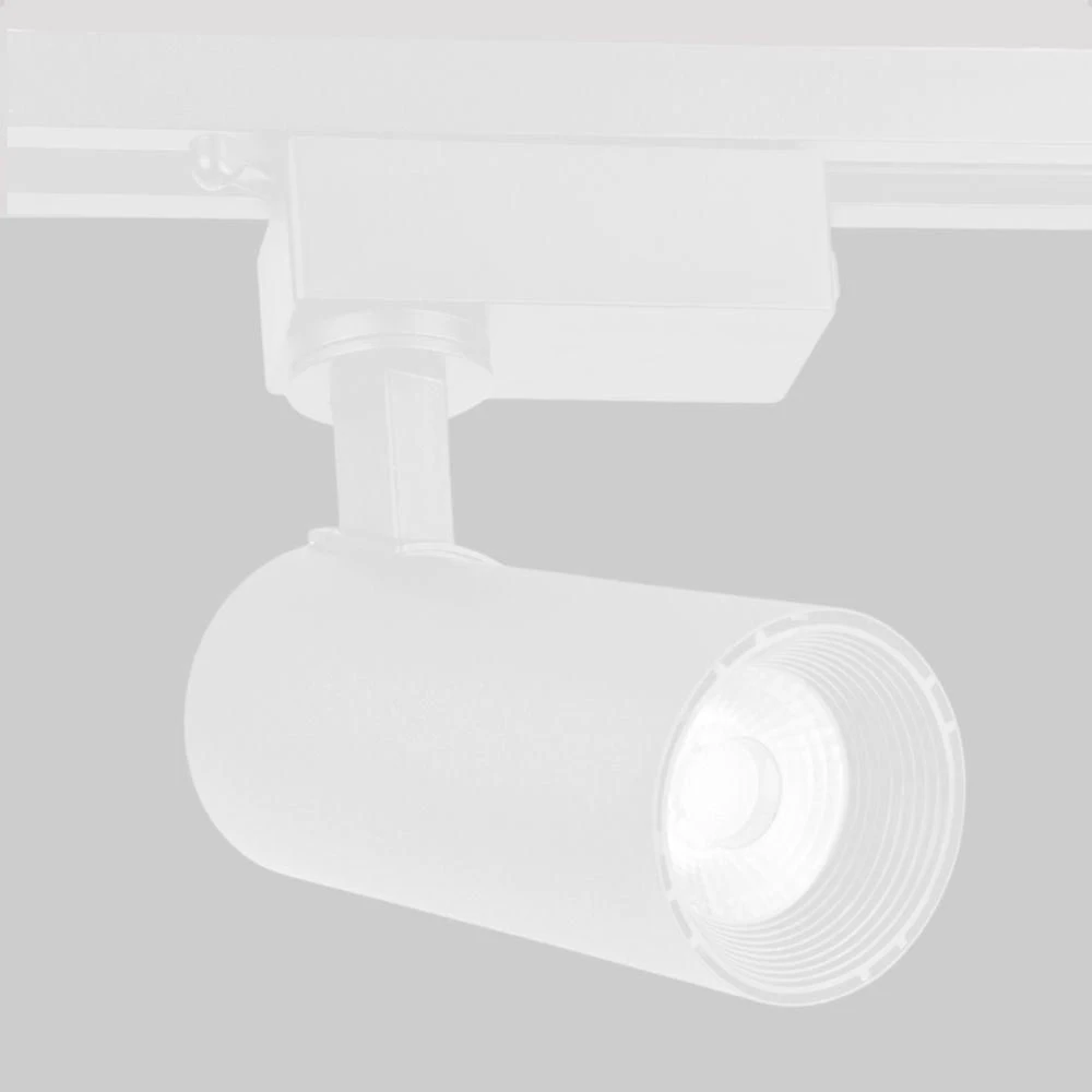 Kit 3 Spot Longo Led Mr16 Para Trilho Eletrificado Branco 6500k Frio