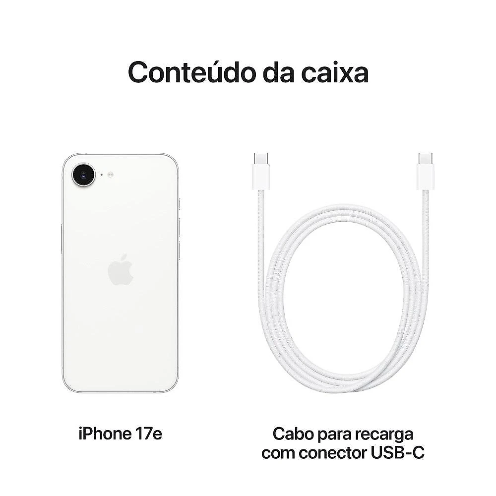 iPhone 17e 256GB Branco