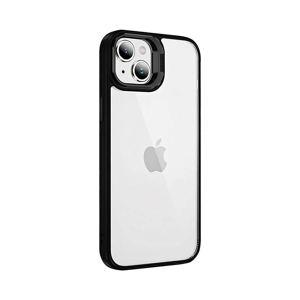 Kit Capa Gravity Preta E Pelicula Coverage 5d Pro Preta Para Iphone 15 - Gshield