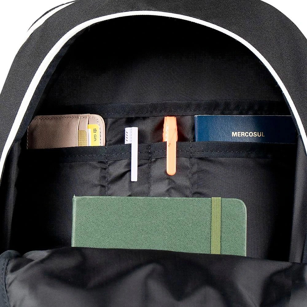 Mochila Masculina Casual Vasco Preta Preto