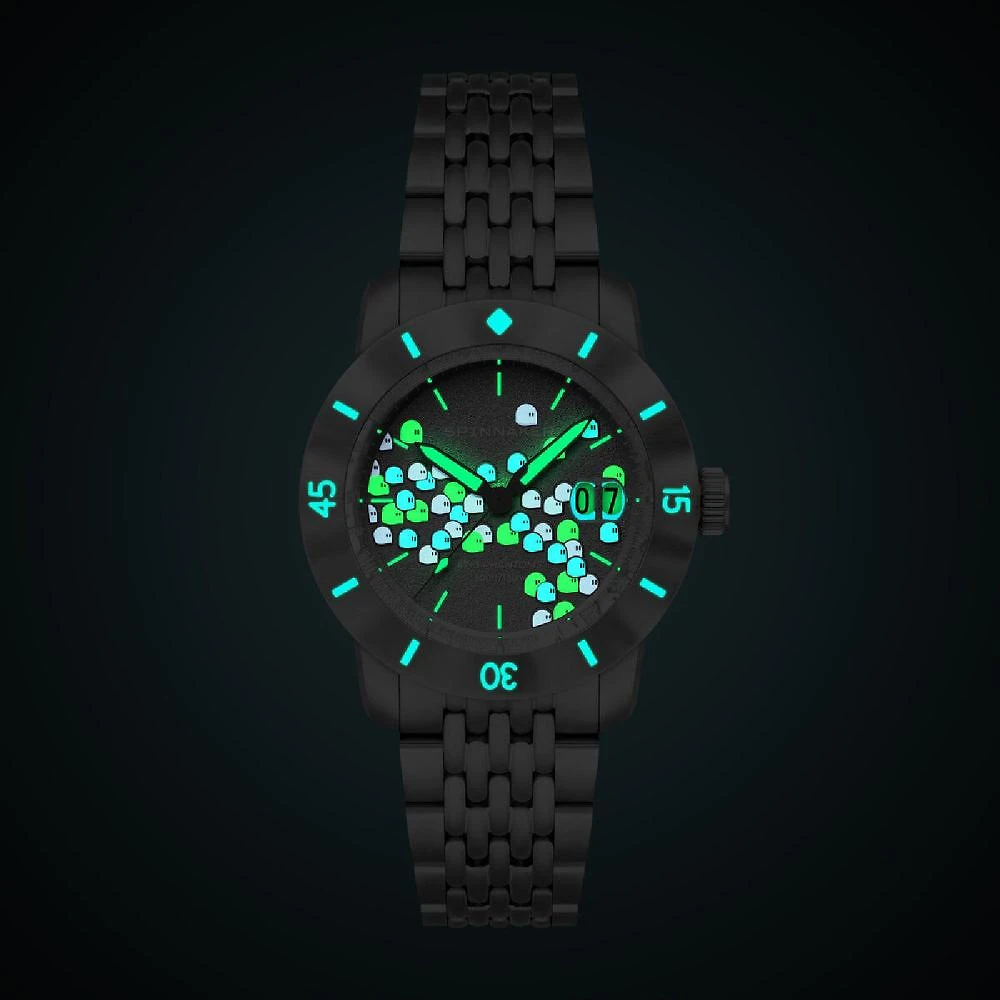 Relógio Spinnaker Fleuss Automatic Phantom Steel SP-5170-11A 40mm