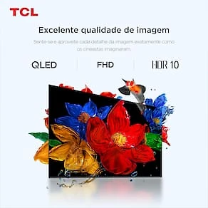 Miniatura Smart TV 32” FHD TCL 32S5K QLED Dolby Audio Google TV