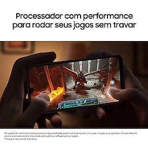 Smartphone Samsung Galaxy A16 5G Azul Escuro, 128GB, 4GB RAM, Câmera de até 50MP, Tela 6.7", NFC, IP54, Bateria 5000 mAh e Processador Exynos 1330