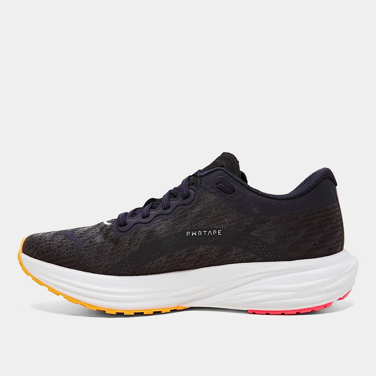 Miniatura Tênis Puma Deviate Nitro 2 Wns Feminino Preto+Laranja - 34