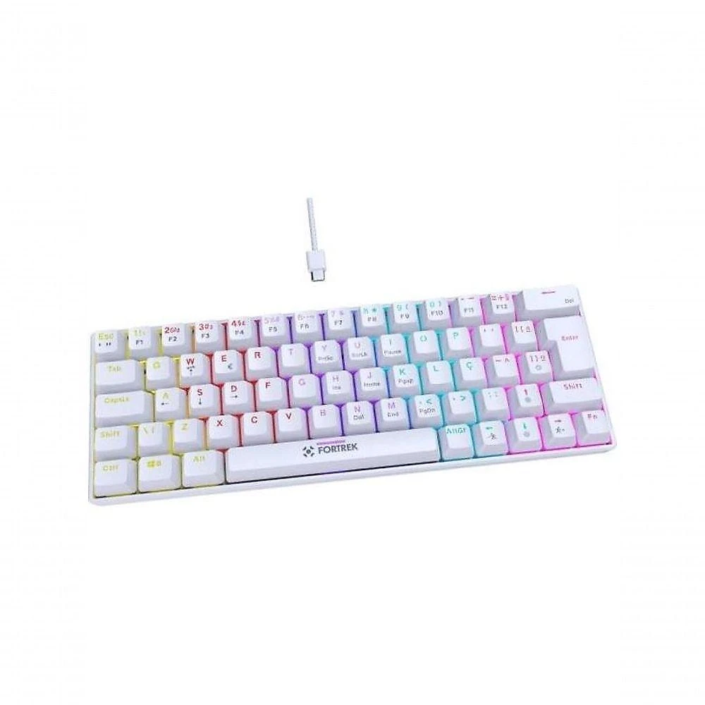 Teclado Gamer Mecânico Fortrek Gravity 65 Compact Switch Outemu Red