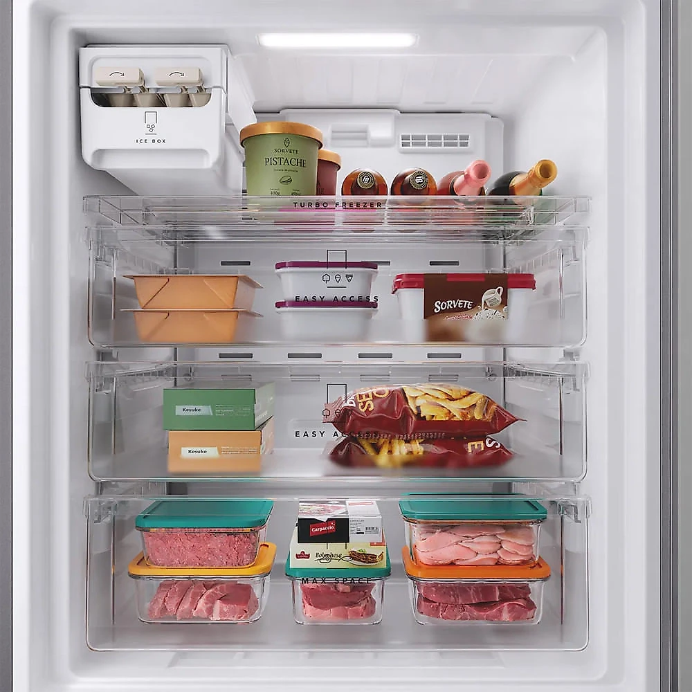 Geladeira BRE66AK Frost Free Inverse 500 Litros Brastemp Inox - Bivolt