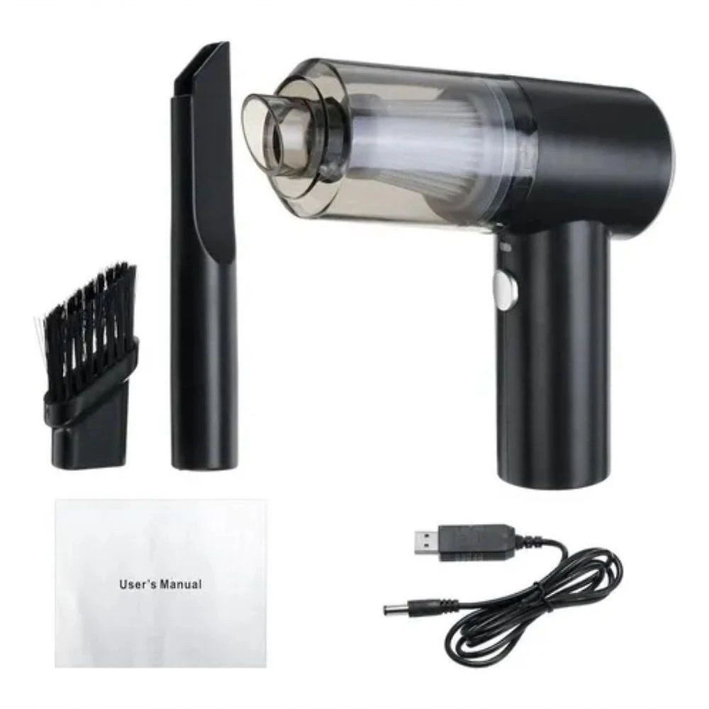 Aspirador Automotivo Portátil Carisma Mini Aspirador de Pó Recarregável 120W 0,5L sem Fio 6000Pa