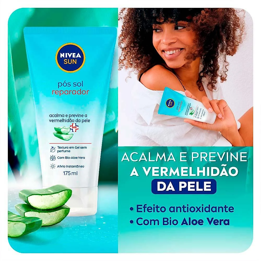Nivea sun pós sol reparador 175ml
