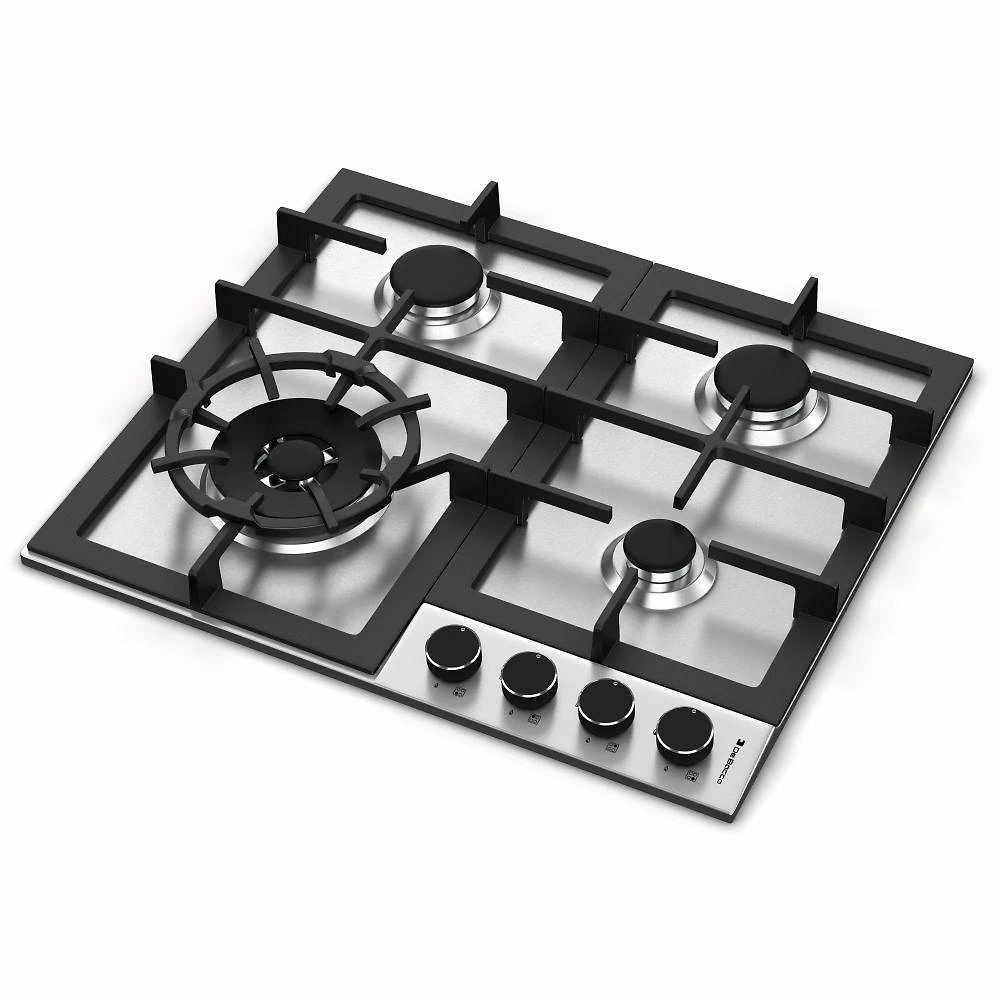 Cooktop 4 Bocas Aço Inox Sabaf Zurique Superautomático - Debacco