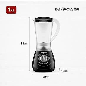 Liquidificador Mondial Power L-550 1,9L 550W 2 Velocidades Pulsar Preto 110V