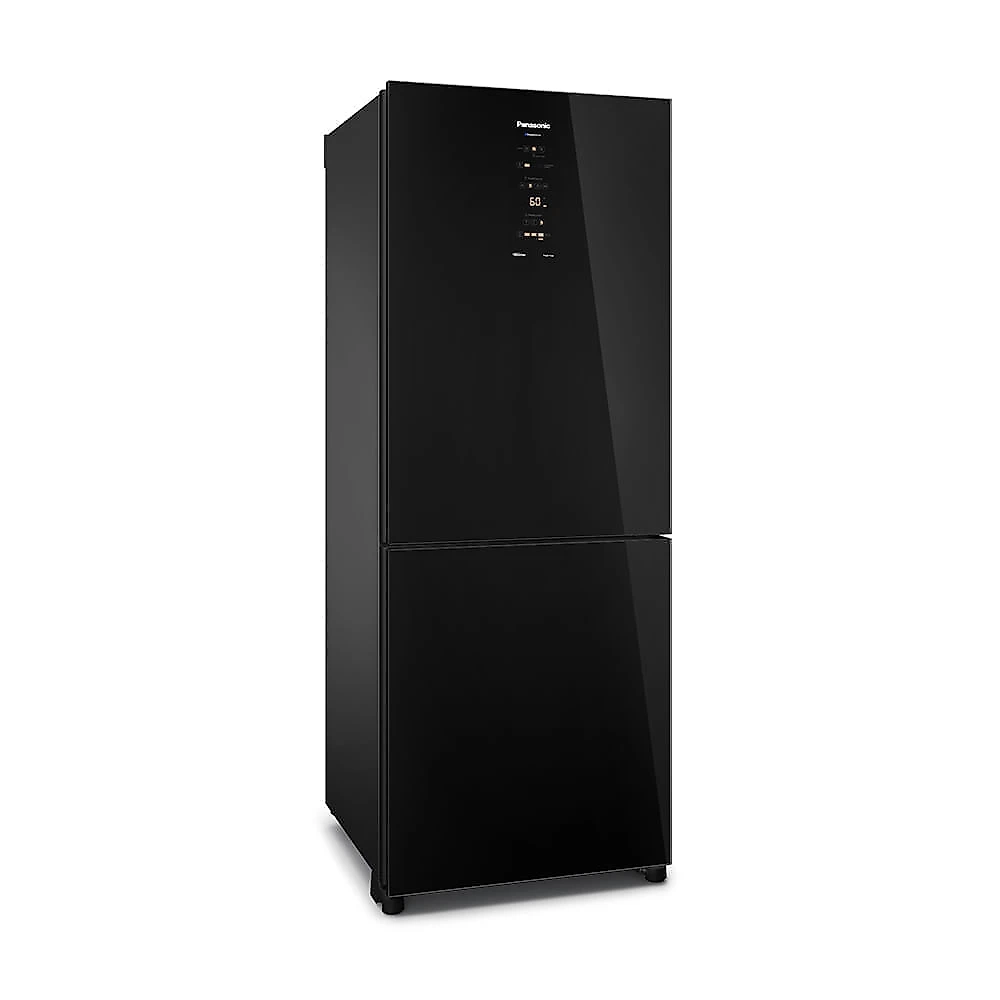 Geladeira Panasonic BB65 Black Glass Inverse Frost Free 467L Inverter A - NR-BB65GV7B NR-BB65GV7BA