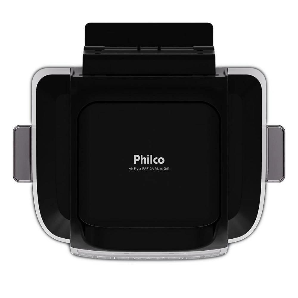 Fritadeira elétrica air fryer philco paf12a barbecue digital 12l preta 110