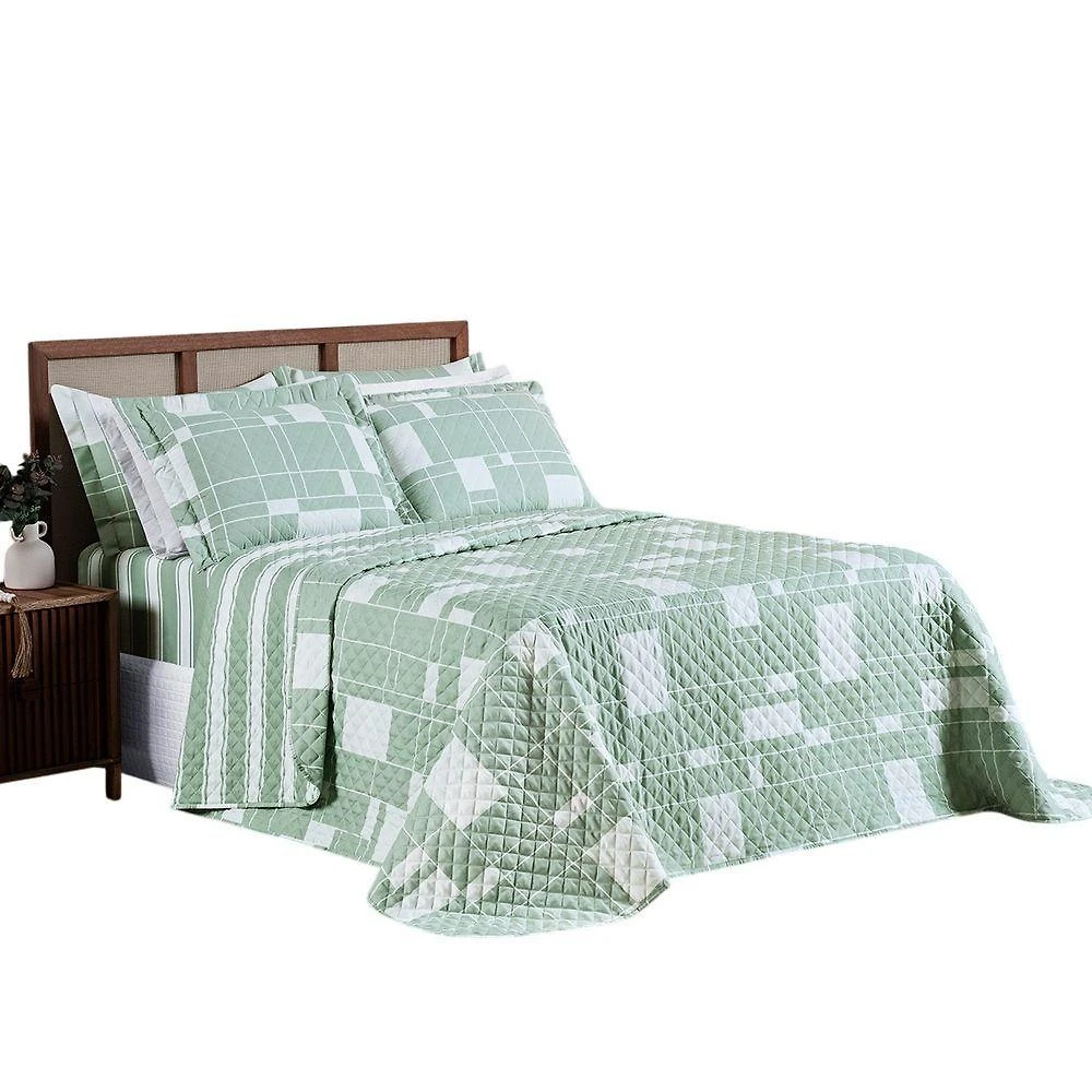 Cobre Leito Casal Spring Micropercal 100% Poliéster - Adria
