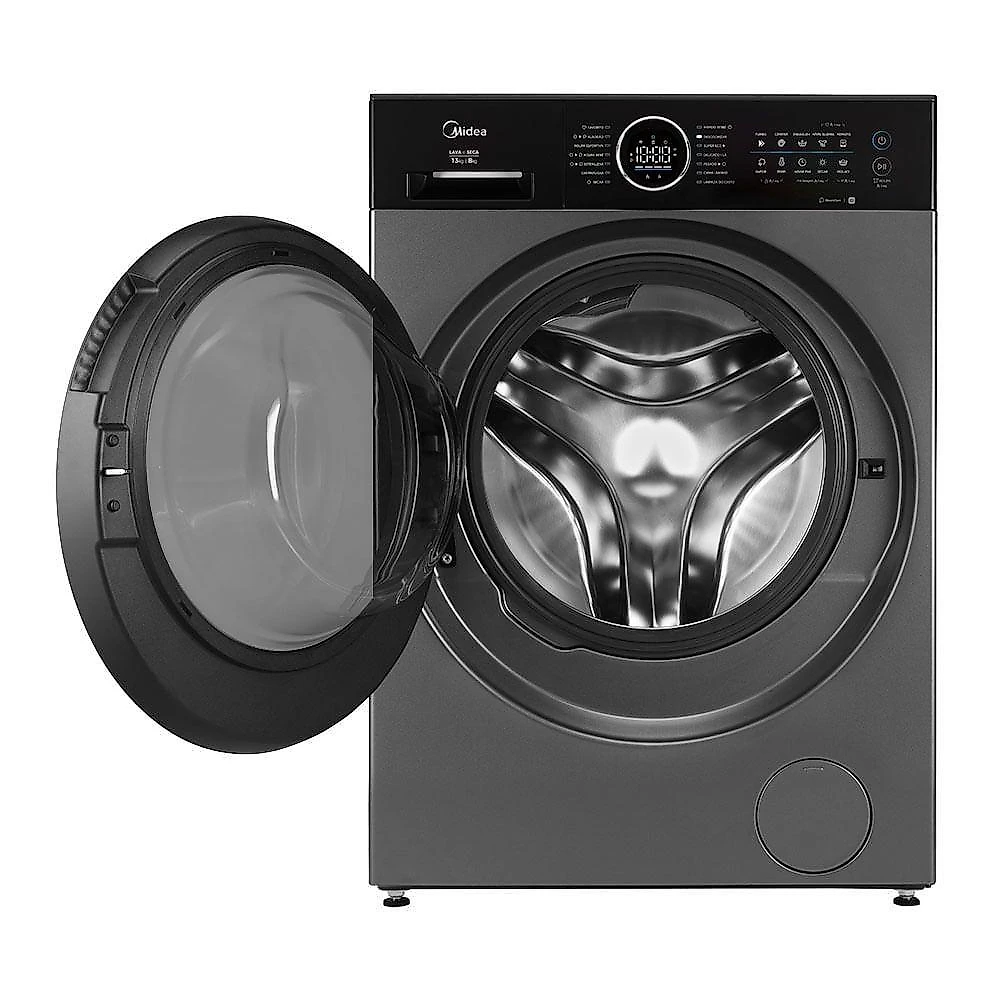 Lava e Seca Midea MF210D130WB-GK-02 13kg 8kg Storm Wash Titânio 220V