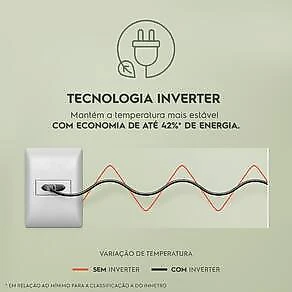 Geladeira Electrolux IB7S Frost Free Inverse Efficient AutoSense Look 490L Inox 110V