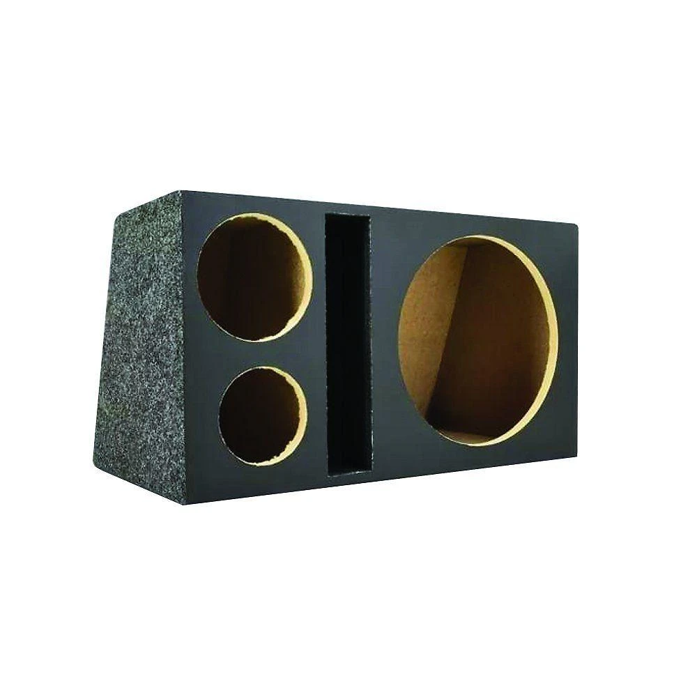 Caixa Acústica Vazia para Projeto de Áudio Modelo Caixa RLP Alto Falante 12+1 Driver +1 Tweeter AC