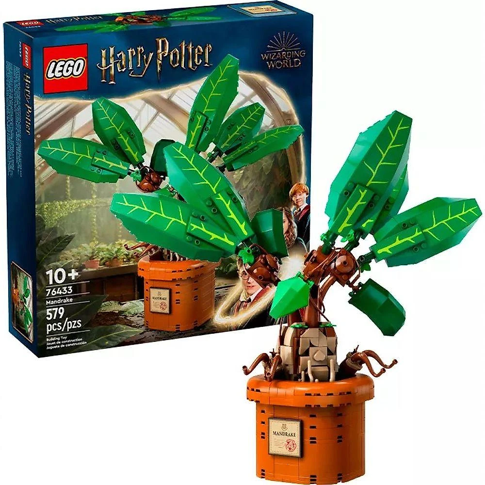 Lego Harry Potter Mandrágora - 579 Peças 76433