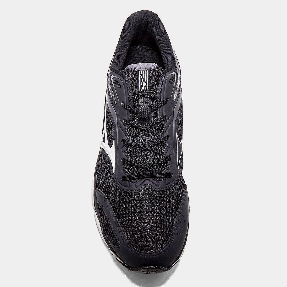 Miniatura Tênis Mizuno Hawk 5 Masculino Preto+Branco - 38